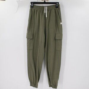 Vuori Sweatpants Womens XS Boyfriend Cargo Joggers Drawstring Stretch pockets